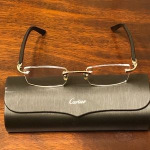Cartier eyeglass frames -pre-owned, orig $1000